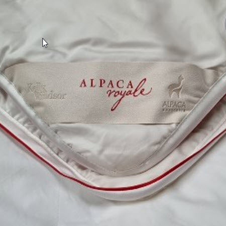 Alpaca Royale 500 Quilt, an extra warm winter luxury quilt