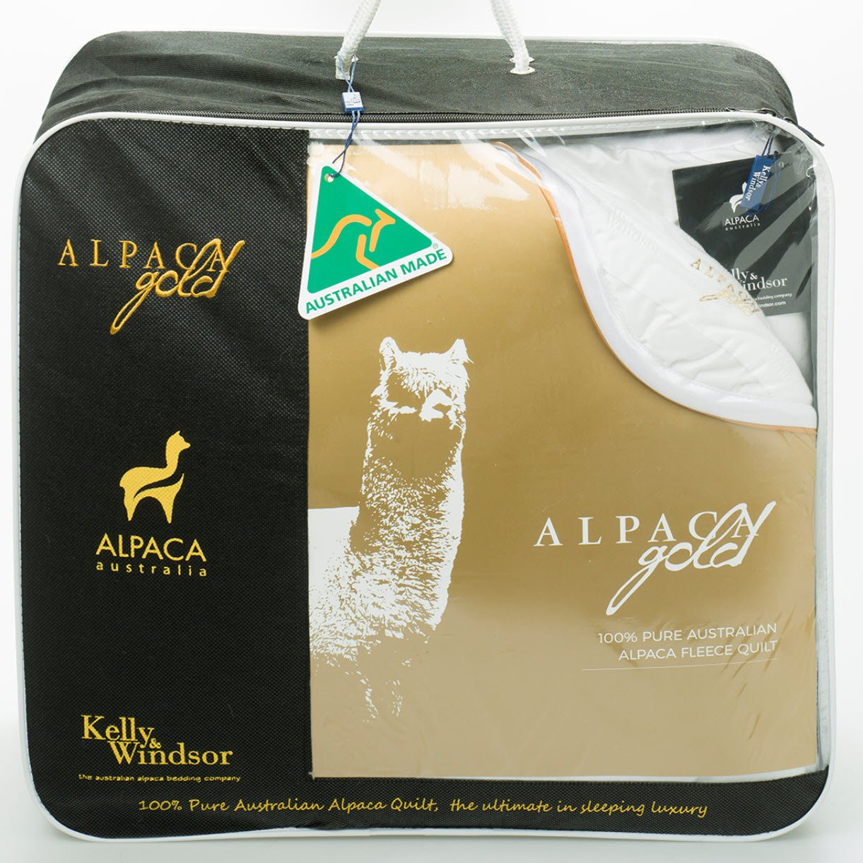 Alpaca Gold 300 Quilt | Kelly and Windsor Australian Alpaca Quilts