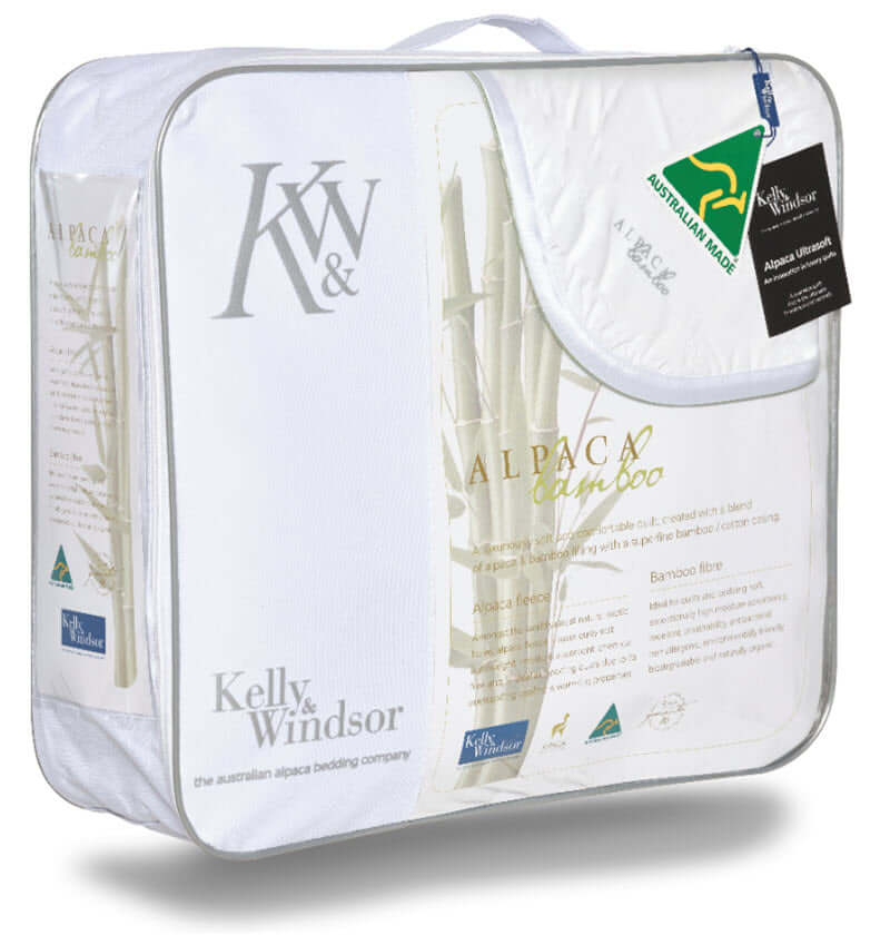 Kelly & Windsor | alpaca Bamboo 400 quilt doona